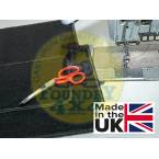 Defender Front Carpet Kit - Black - RHD